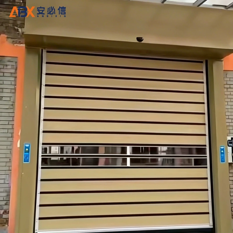 钦州市螺旋式高速门